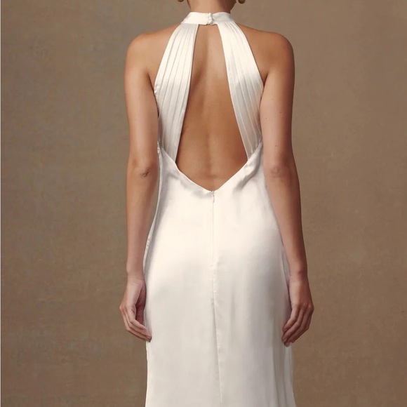 Meshki Dylan Rose Maxi Dress in White - Picture 2 of 2